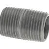 Black Pipe Nipple: 3/8" Dia x 1" Long, Schedule 40