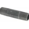Black Pipe Nipple: 1/4" Dia x 2" Long, Schedule 40
