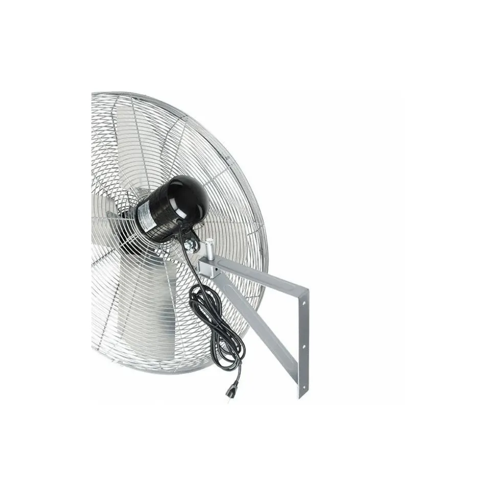 30" Blade 6,000/7,900 CFM 1/4 hp Fixed Industrial Circulation Wall-Mount Fan