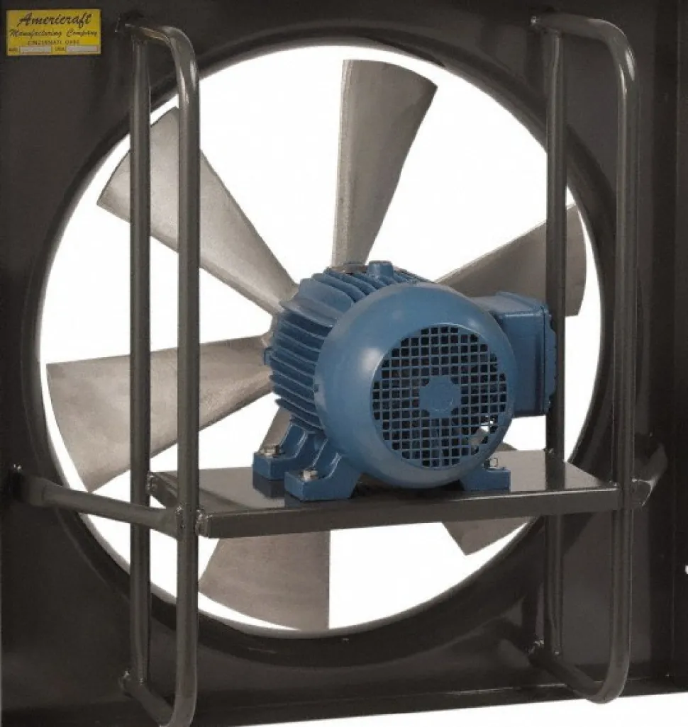 30" Blade, Direct Drive, 3/4 hp, 10,440 CFM, Explosion Proof Exhaust Fan