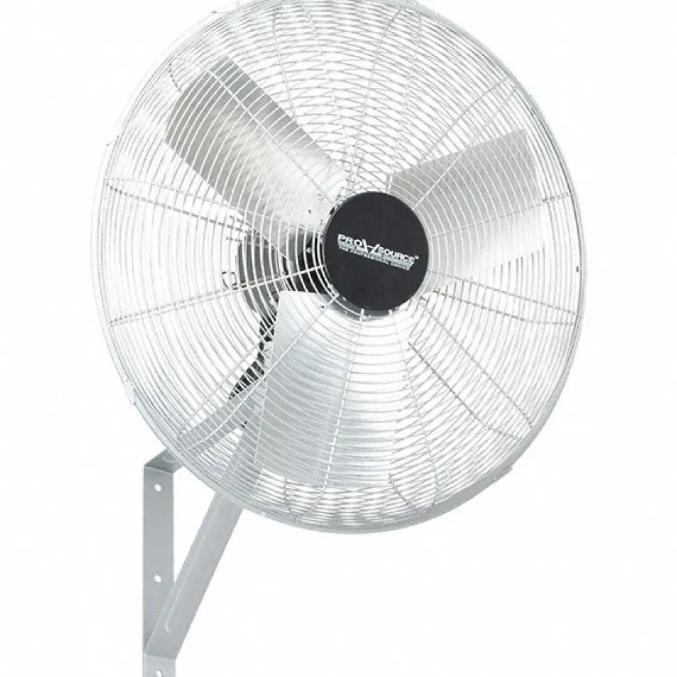 24" Blade, 1/4 hp 6,800 Max CFM, Fixed Wall-Mount Fan