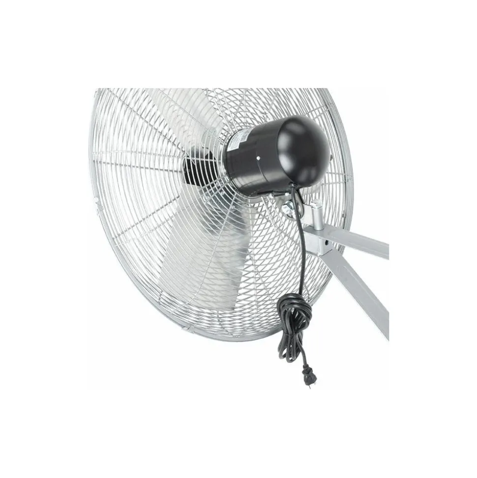 24" Blade, 1/4 hp 6,800 Max CFM, Fixed Wall-Mount Fan