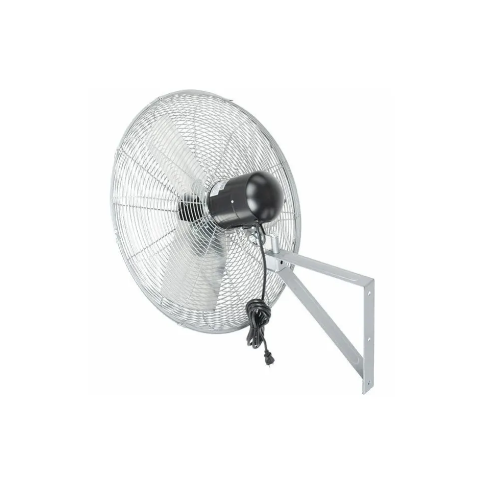 24" Blade, 1/4 hp 6,800 Max CFM, Fixed Wall-Mount Fan