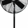 24" Blade, 1/4 hp, 5,130 Max CFM, Single Phase Oscillating Pedestal Fan