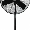 30" Blade, 1/4 hp, 7,400 Max CFM, Single Phase Oscillating Pedestal Fan