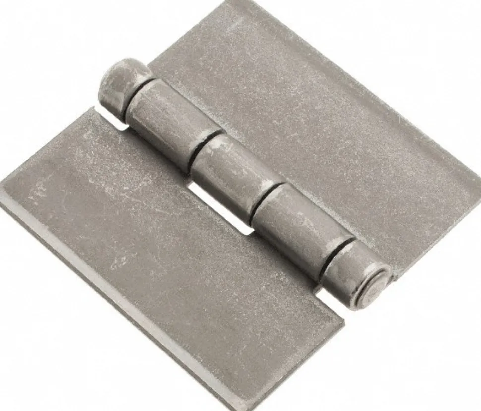 Blank Butt Hinge: 3" Wide, 0.125" Thick