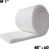 Blanket Insulation: Material: Fiber, Ceramic; Density (Lb./Cu. Ft.): 8; Shape: Roll; Thickness: 1