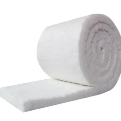 Blanket Insulation: Material: Fiber, Ceramic; Density (Lb./Cu. Ft.): 8; Shape: Roll; Thickness: 1