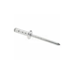 Blind Rivet: Dome Head, Aluminum Body, Steel Mandrel