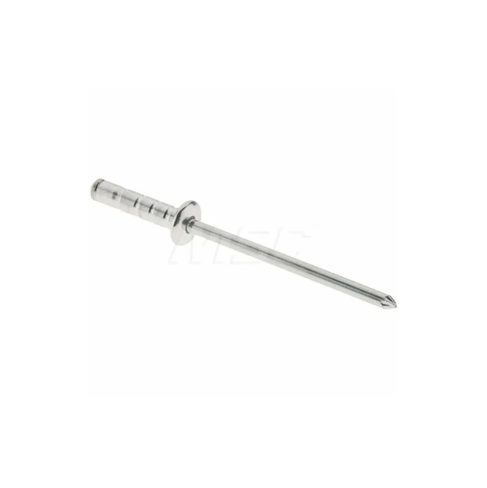 Blind Rivet: Dome Head, Aluminum Body, Steel Mandrel