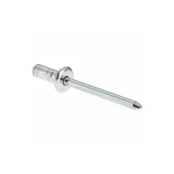 Blind Rivet: Dome Head, Aluminum Body, Steel Mandrel