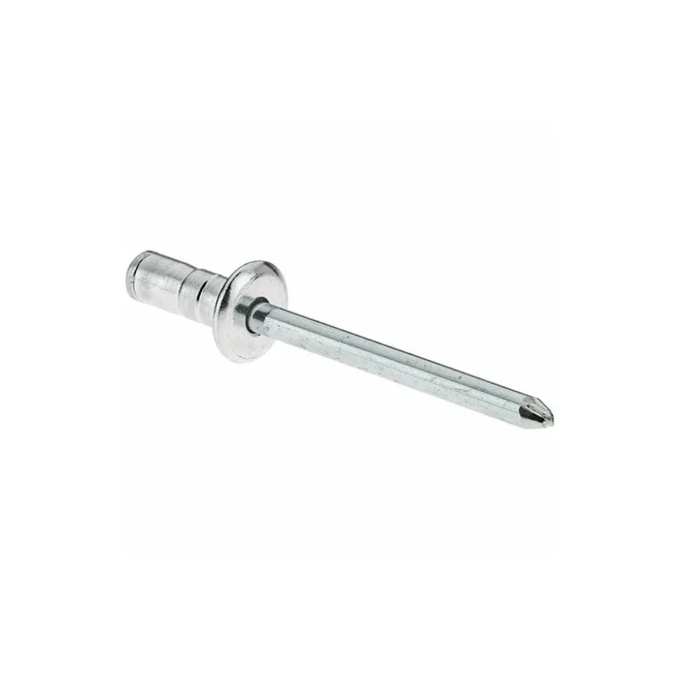 Blind Rivet: Dome Head, Aluminum Body, Steel Mandrel