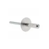 Blind Rivet: Large Flange Head, Aluminum Body, Steel Mandrel