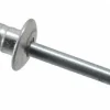Blind Rivet: Size 63-67, Dome Head, Aluminum Body, Steel Mandrel