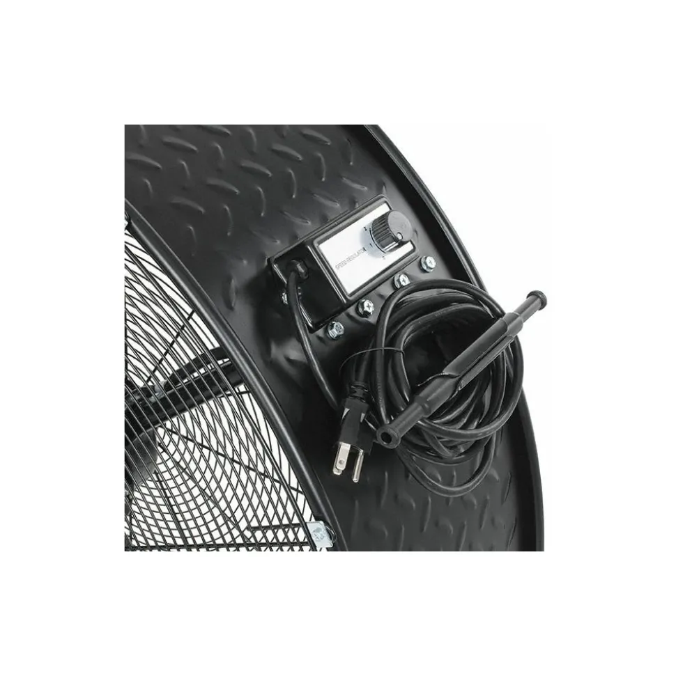 Blower Fan: 11,280 CFM, Direct Drive, Drum Fan
