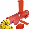 Blower & Fan Kits; Type: Ventilation Kit; Kit Type: Ventilation Kit; Type of Power: Electric (AC); Inlet Dia: 8 in; Inlet/Outlet Size (Inch): 8; Outlet Dia: 8 in; Cubic Feet per Minute (CFM): 974 (Free Air); Air Flow: 974 (Free Air) cu ft; Horsepower (HP): 0.33; Horse Power: 0.33 hp