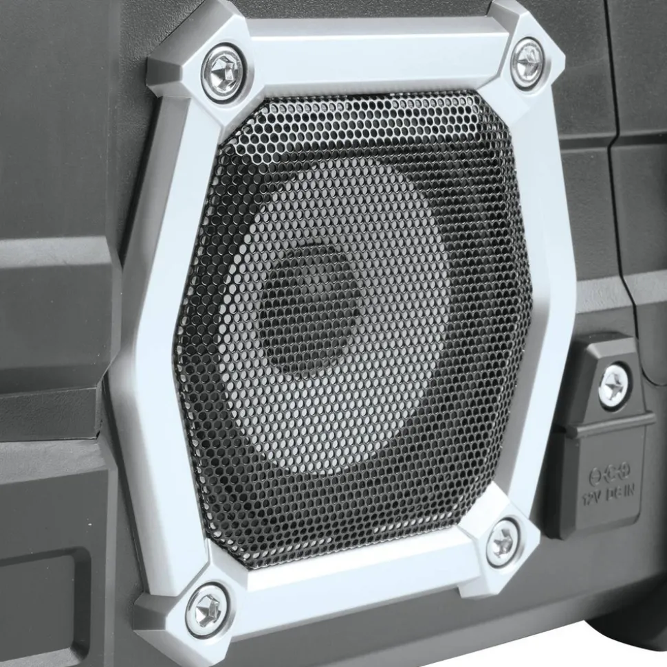 Bluetooth Speaker & Radio & Cordless, Backlight LCD
