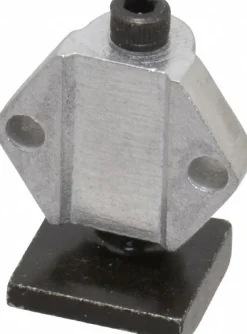 7/8" Body Width x 11/16" Body Len, 1/8" Stroke Len, 21/32" Btw Mt Hole Ctrs, 0.656" Btw Mt Hole & Edge, Tangless Square Spring Locating Stop