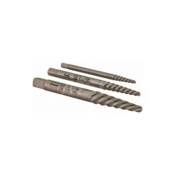 Bolt & Screw Extractor Set: Spiral Flute Screw Extractor