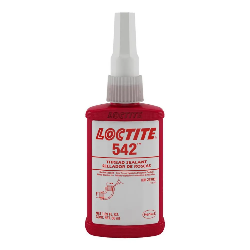 542 Bottle Thread Sealant, 50 ml Bottle