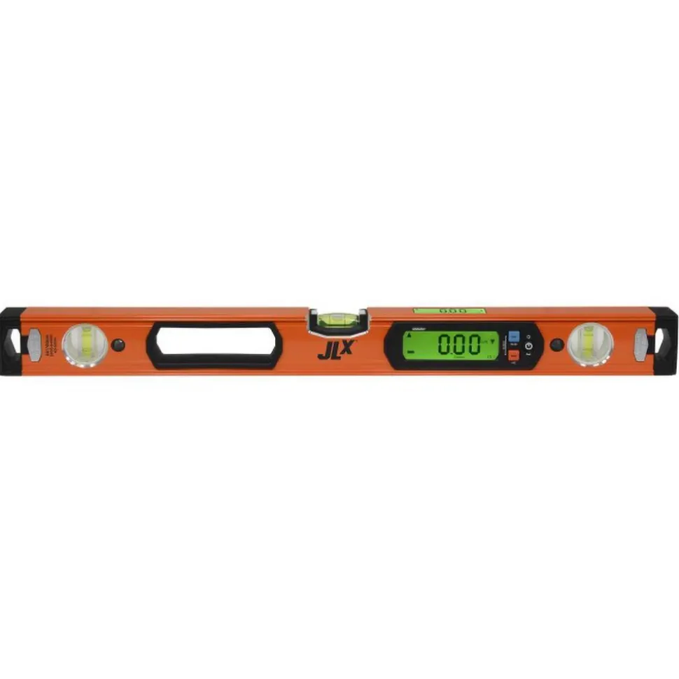 Box Beam, I-Beam & Torpedo Levels: Level Type: Digital; Length (Inch): 24; Magnetic: No
