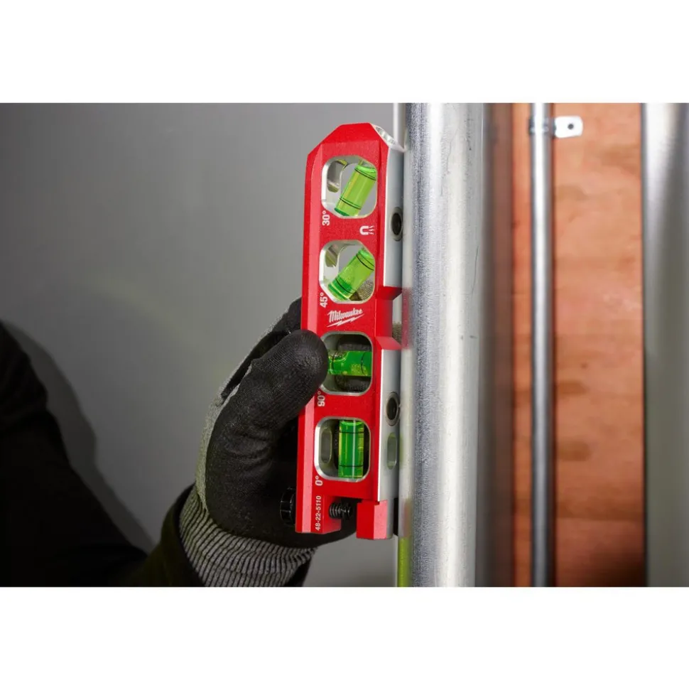 Box Beam, I-Beam & Torpedo Levels: Level Type: Torpedo; Vial Style: Barrel; Length (Inch): 6; Magnetic: Yes