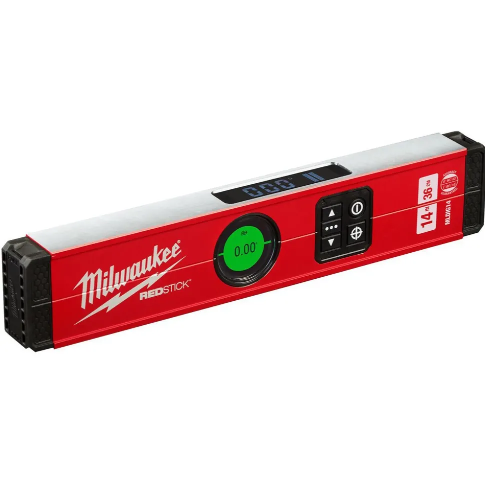 Box Beam, I-Beam & Torpedo Levels: Level Type: Digital; Vial Style: None; Length (Inch): 14; Magnetic: No