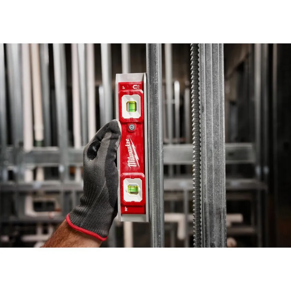 Box Beam, I-Beam & Torpedo Levels: Level Type: Torpedo; Vial Style: Bubble; Length (Inch): 9; Magnetic: Yes
