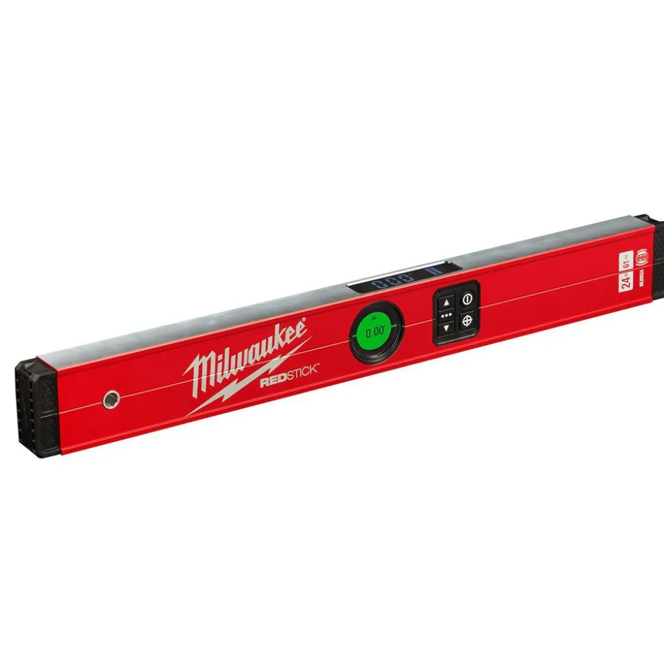 Box Beam, I-Beam & Torpedo Levels: Level Type: Digital; Vial Style: None; Length (Inch): 24; Magnetic: No