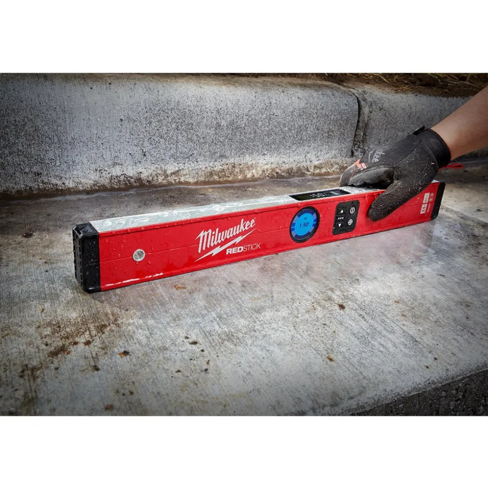 Box Beam, I-Beam & Torpedo Levels: Level Type: Digital; Vial Style: None; Length (Inch): 24; Magnetic: No
