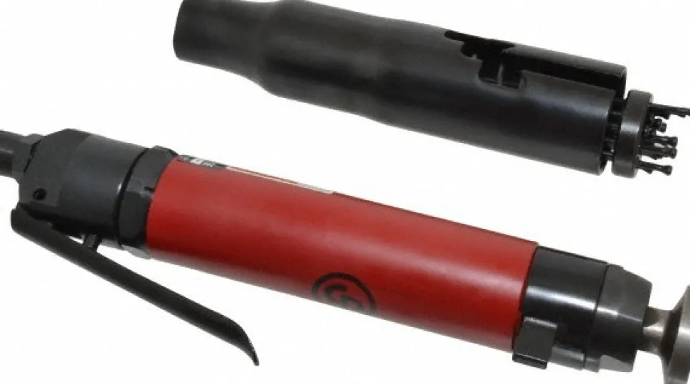 4,800 BPM Air Inline Needle Scaler