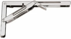 Brackets: Bracket Type: Folding L-Bracket; Length (Inch): 11-13/16
