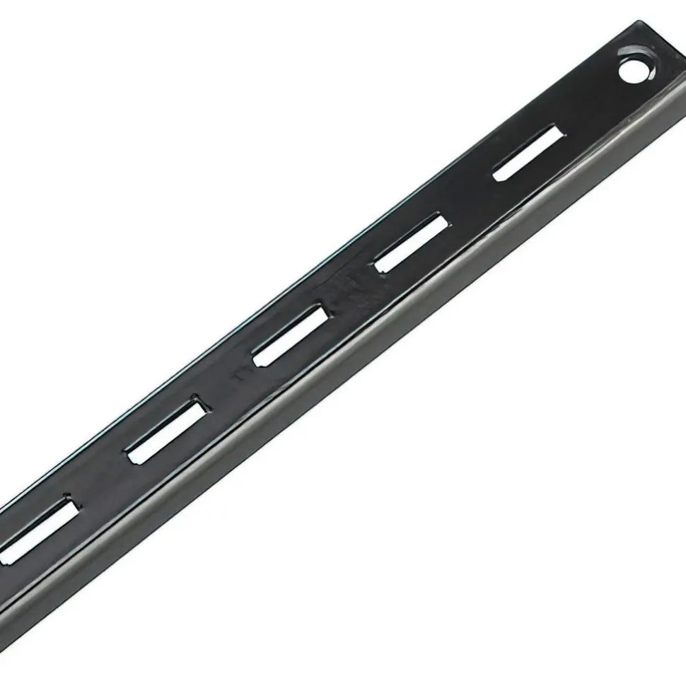 Brackets: Bracket Type: Shelf Standard; Mount Type: Screw-On; Length (Inch): 36 in; Bracket Material: Metal
