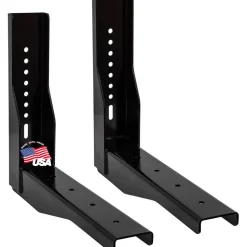 Brackets: Bracket Type: Truck Box Brackets; Mount Type: Screw-On; Length (Inch): 24.19; Bracket Material: Carbon Steel