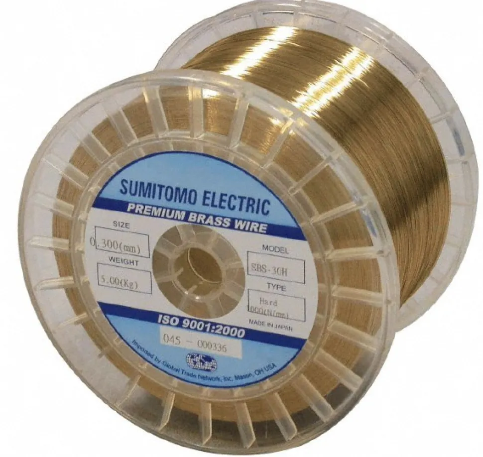 Brass Hard Grade Electrical Discharge Machining (EDM) Wire