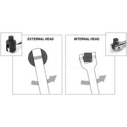 Breaker Bar: 1/2" Drive, 24" OAL