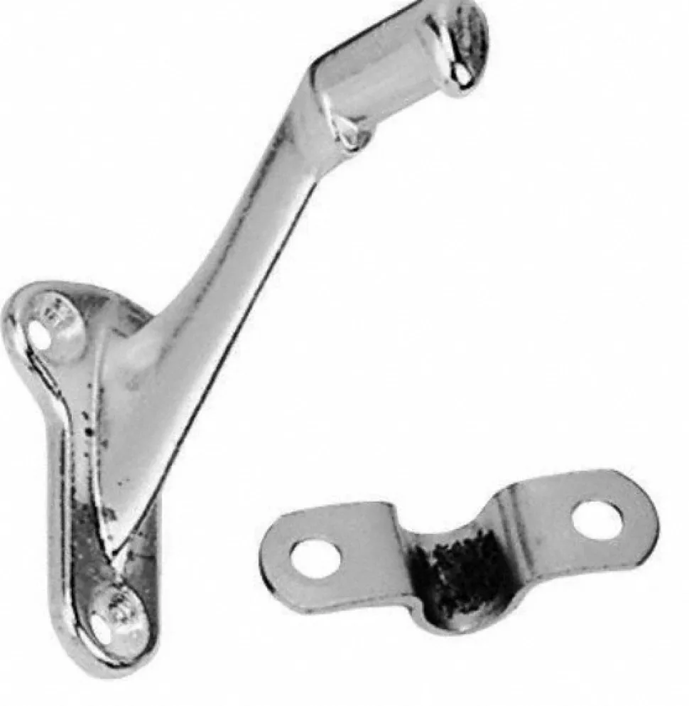 Bright Brass Coated, Handrail Bracket