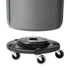 BRUTE Dolly Black Fits 20 Gallon, 32 Gallon, 44 Gallon, & 55 Gallon BRUTE Containers