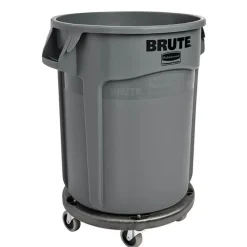 BRUTE Dolly Black Fits 20 Gallon, 32 Gallon, 44 Gallon, & 55 Gallon BRUTE Containers