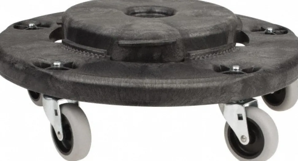 BRUTE Dolly Black Fits 20 Gallon, 32 Gallon, 44 Gallon, & 55 Gallon BRUTE Containers