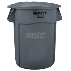 BRUTE 44 Gal Container Lid, Gray