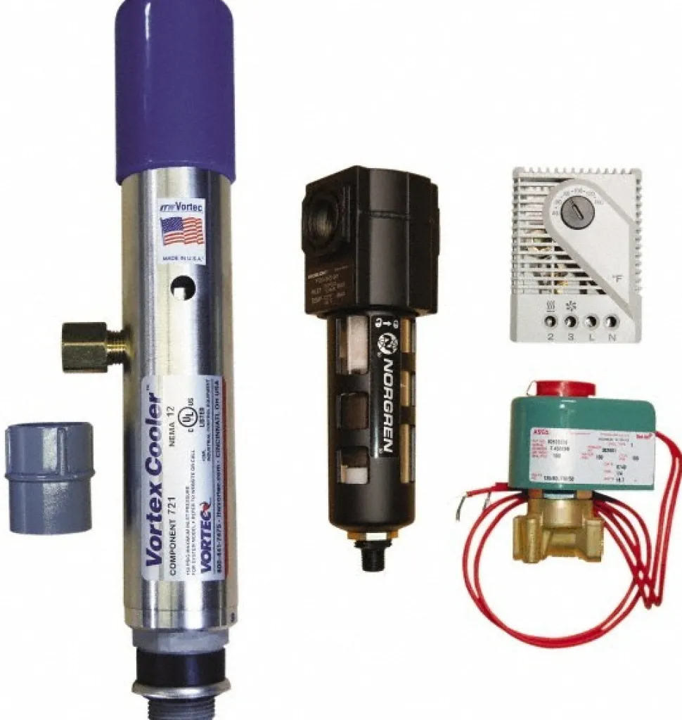 2,500 BTU per Hour, Vortex Enclosure Cooler with Thermostat
