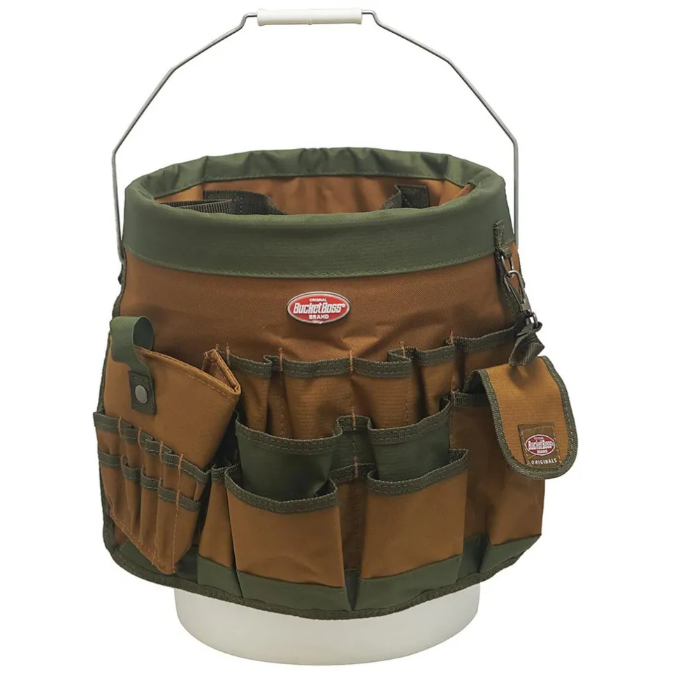 Bucket Organizer: 56 Pocket, 11" Wide, 12" Deep, 12" High