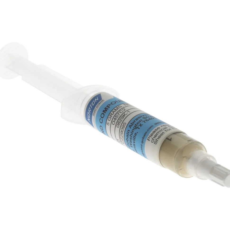 Buffing & Polishing Compound: Diamond Grit, White, Ultra Fine Grade