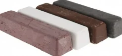 Buffing & Polishing Compound: Emery, Rouge & Tripoli, Black, Brown, Red & White