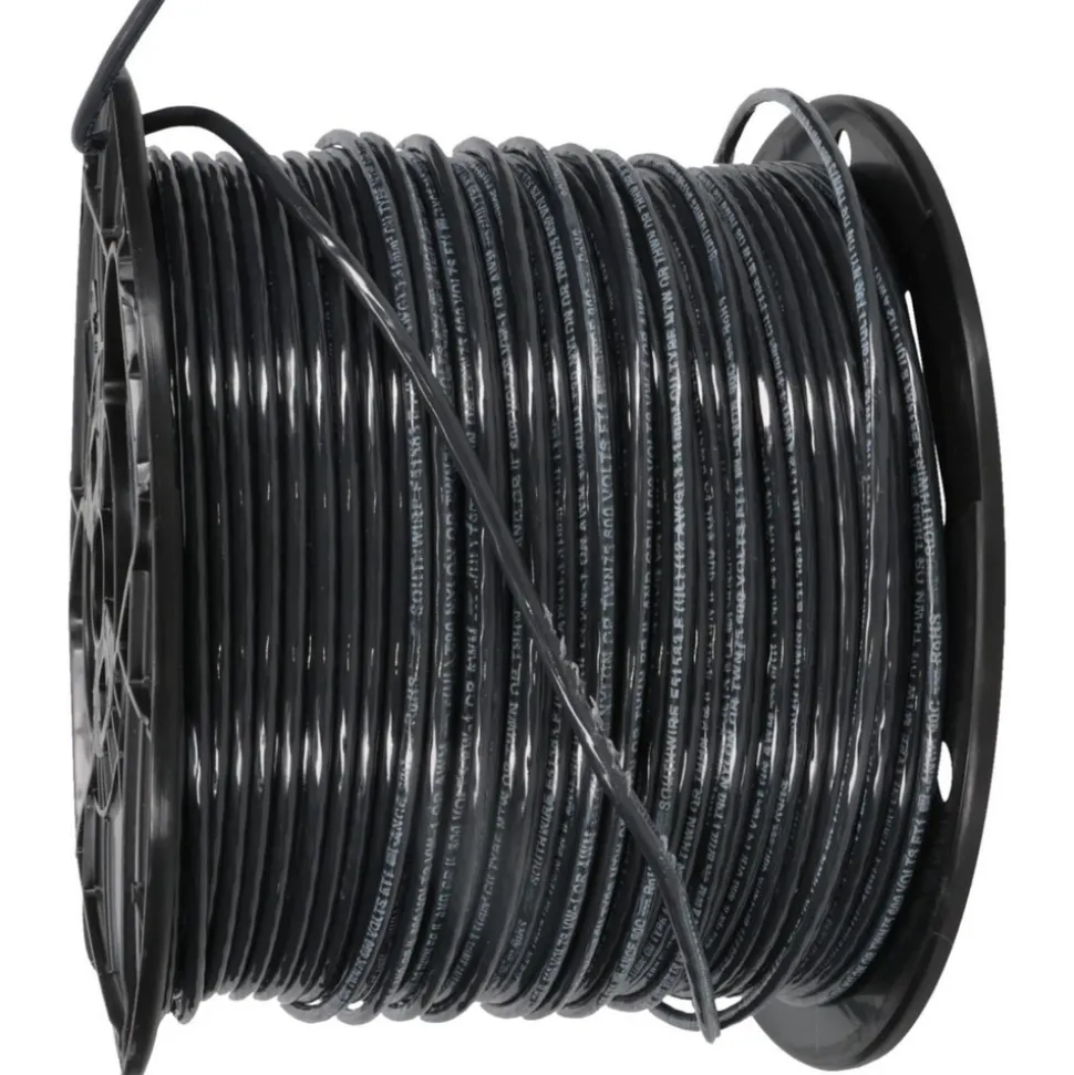 Building Wire: THHN, 12.000 AWG, Nylon, Stranded Core, 500.00' Long