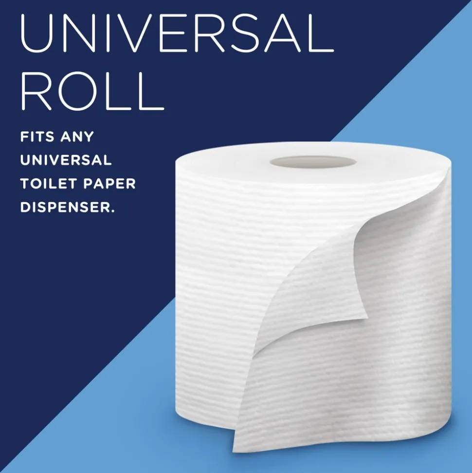 Bulk Toilet Paper: Standard Toilet Paper Rolls, 2-ply, White