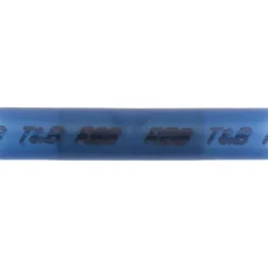 Butt Splice Terminal: Crimp-On, Blue, 16/14 AWG, Fully Insulated, Nylon