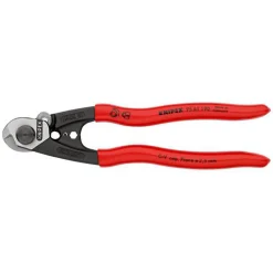 Cable Cutter: 0.25" Capacity, 7-1/2" OAL