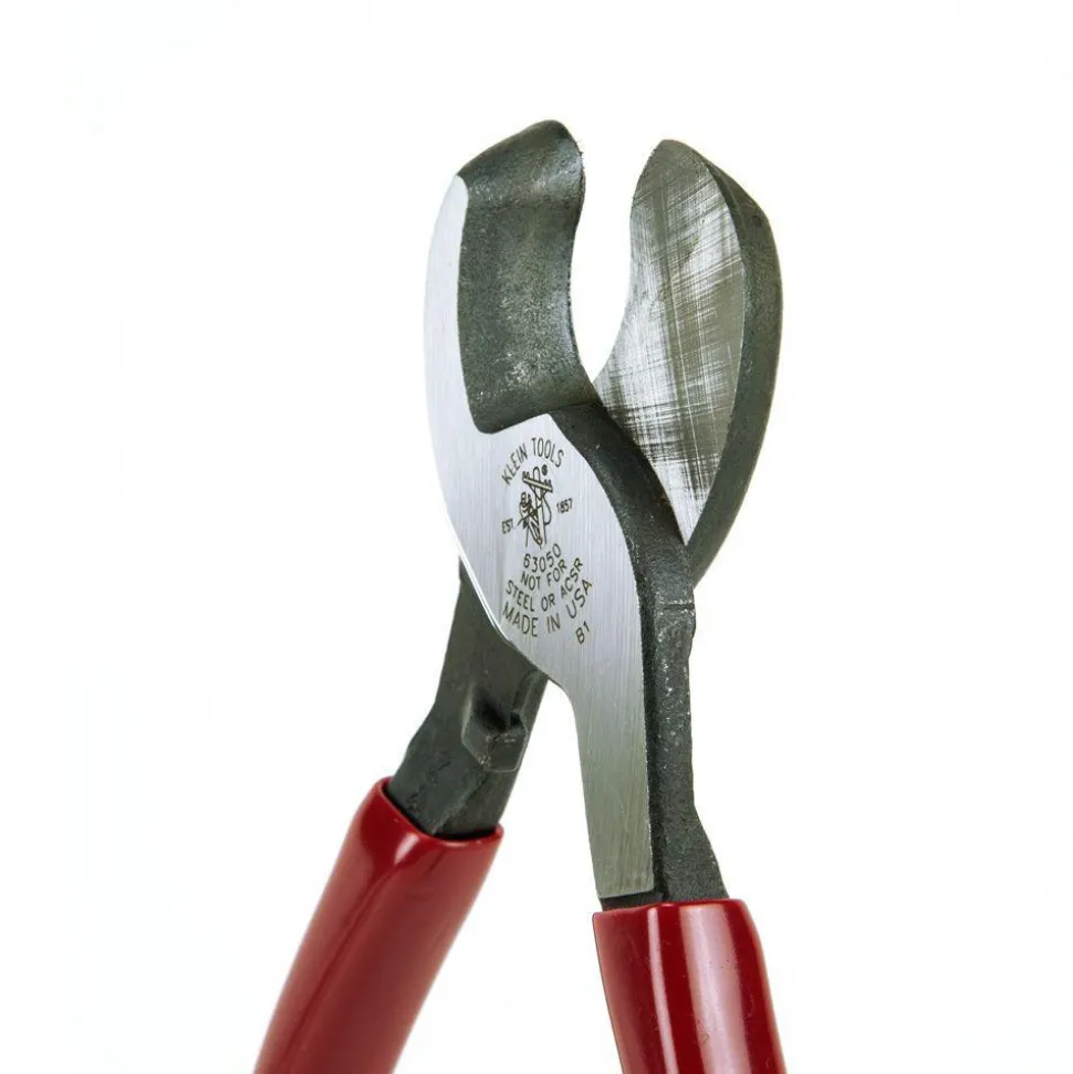Cable Cutter: Plastic Handle, 9-1/2" OAL